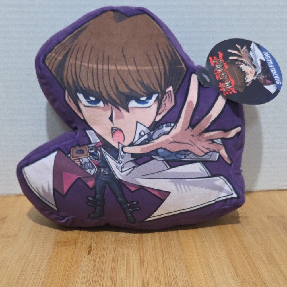 YU-GI-OH! Seto Kaiba Shaped Pillow  NWT